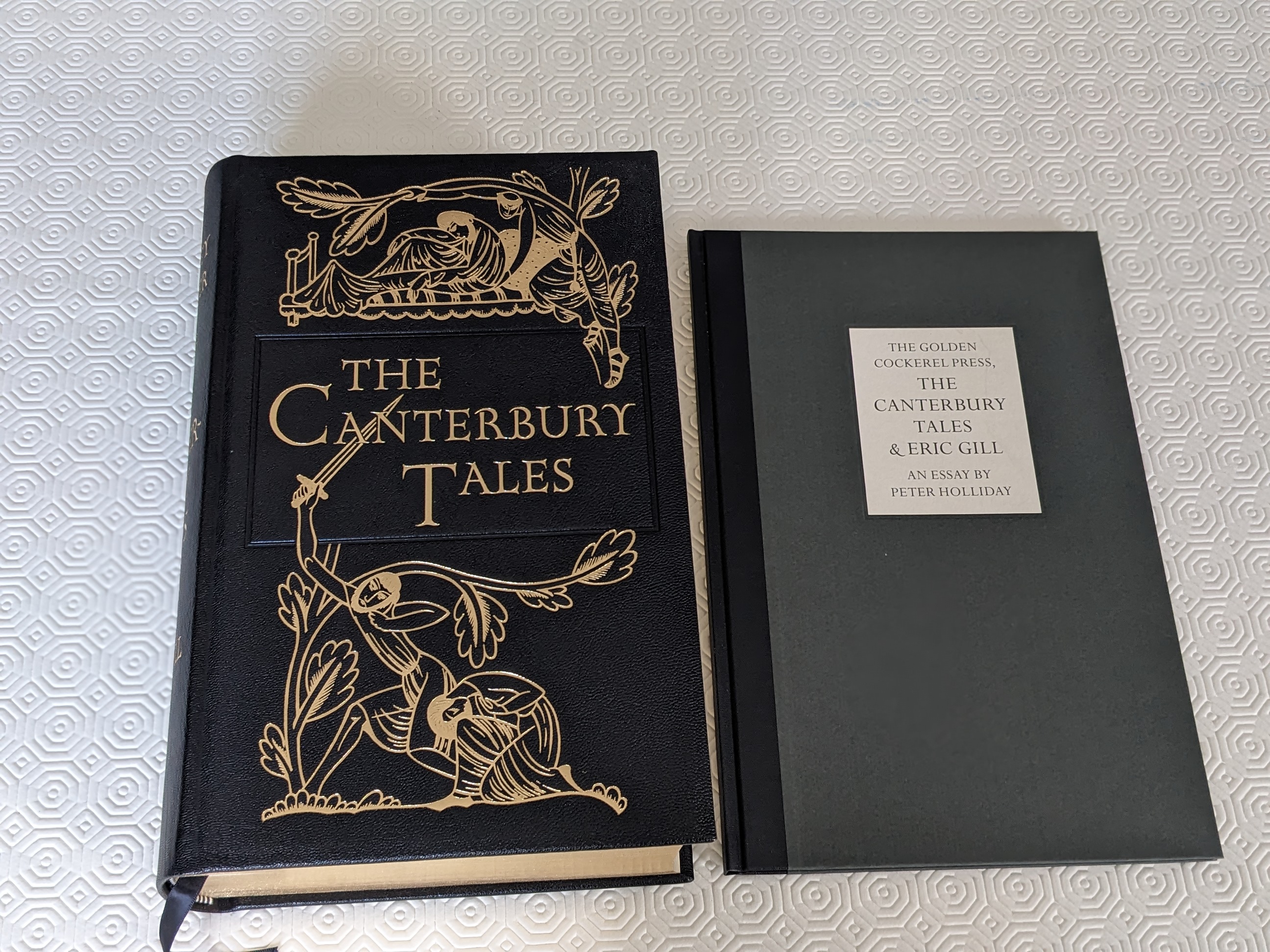 The Canterbury Tales Eric Gill engravings Limited Edition