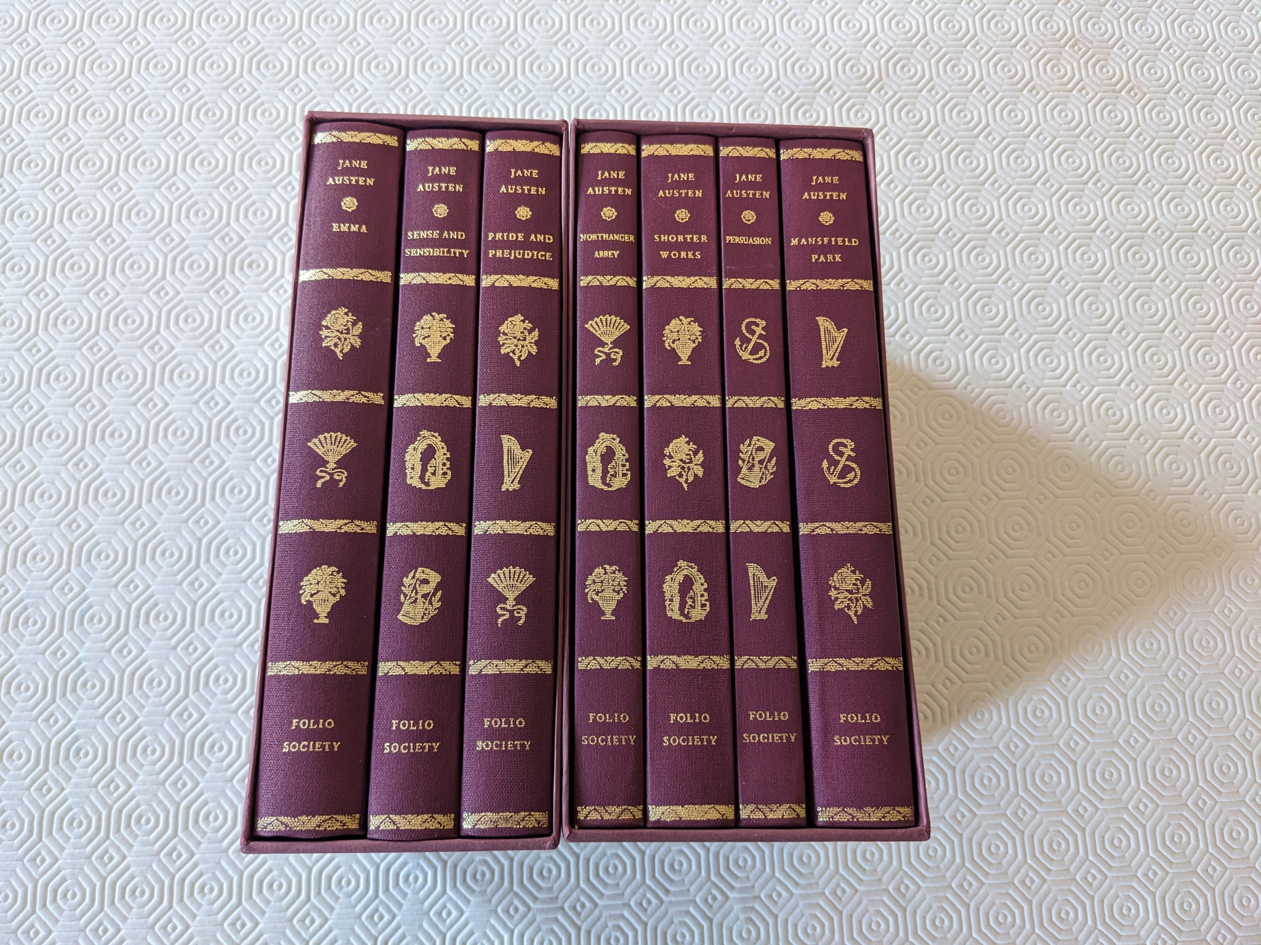 Collected Works Emma, Northanger Abbey, Sense and Sensibility, Shorter Works, Pride and Prejudice, Persuasion, Mansfield Park