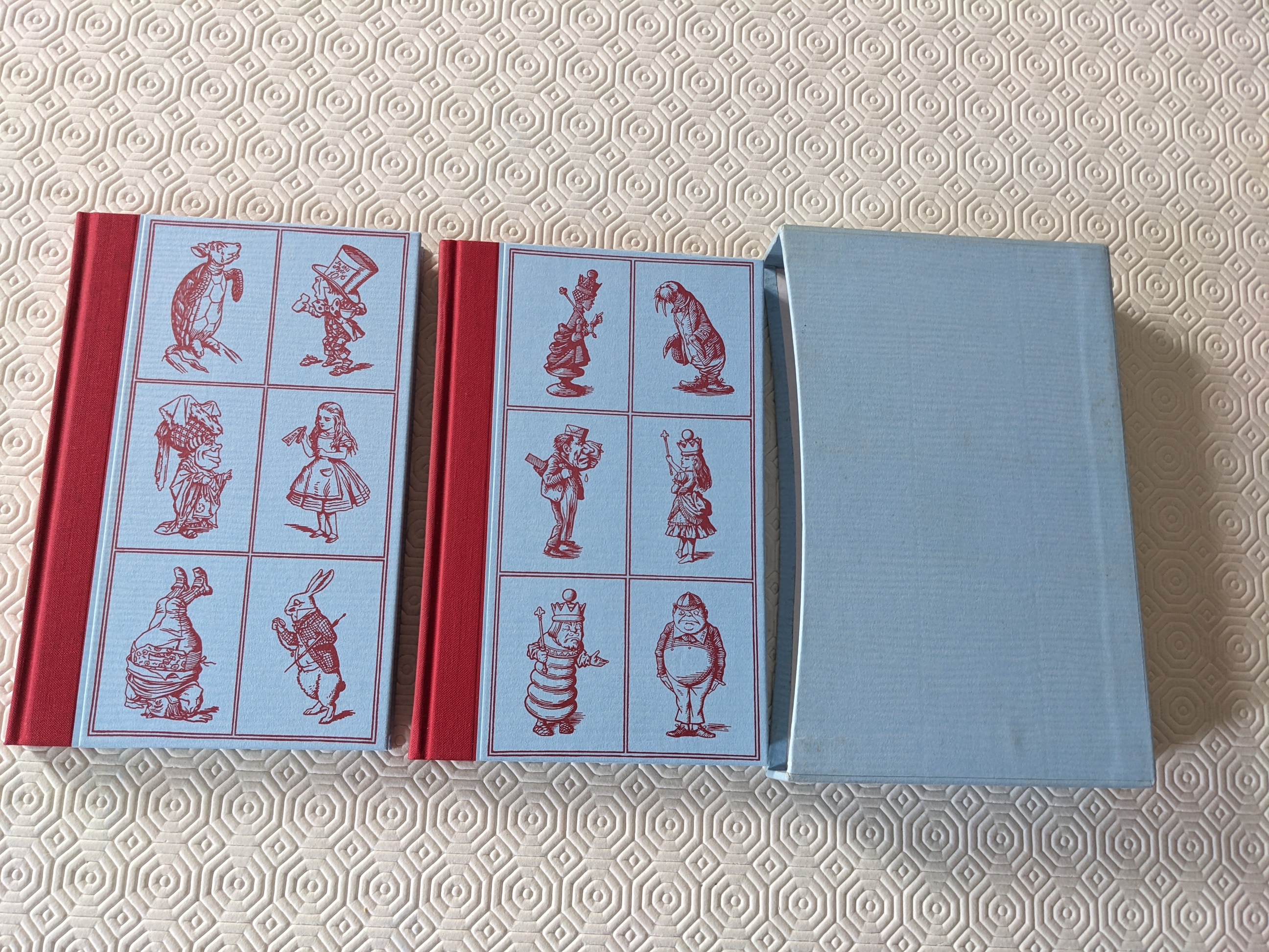 Alice in Wonderland and Alice Through the Looking Glass